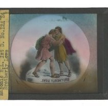 "Brotherly Love" Lantern Slide