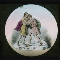 "Brotherly Love" Lantern Slide