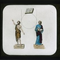 "Baptist and Evangelist" Lantern Slide