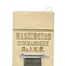 Washington Commandery No. 1's 24th Triennial Conclave Commemorative Ribbon