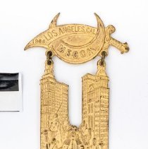 Mecca Temple's 1906 Imperial Session Badge