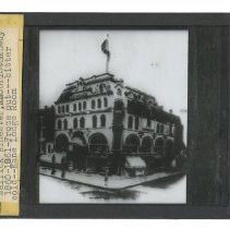 Wallick's Theater Lantern Slide