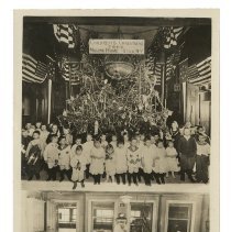 Children at the Masonic Home Postcard
