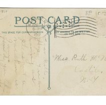 Warsaw Masonic Temple Postcard