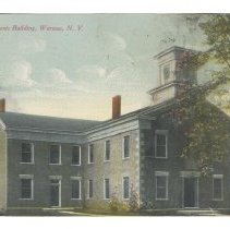 Warsaw Masonic Temple Postcard