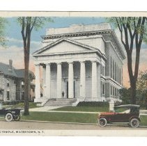 Watertown Masonic Temple Postcard