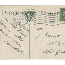 White Plains Masonic Temple Postcard