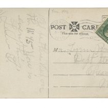 Weaverly Masonic Temple Postcard