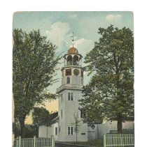 Waterville Masonic Temple Postcard
