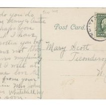 Whitehall Masonic Temple Postcard