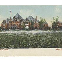 Utica Masonic Home Postcard