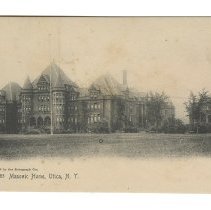 Utica Masonic Home Postcard