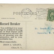 Utica Masonic Home Postcard