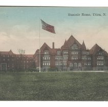Utica Masonic Home Postcard