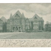 Utica Masonic Home Postcard