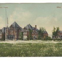 Utica Masonic Home Postcard