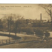 Utica Masonic Home Postcard