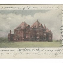 Utica Masonic Home Postcard