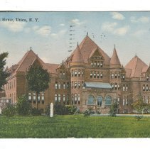 Utica Masonic Home Postcard