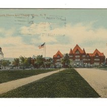 Utica Masonic Home Postcard