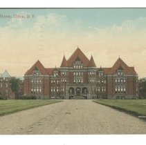 Utica Masonic Home Postcard