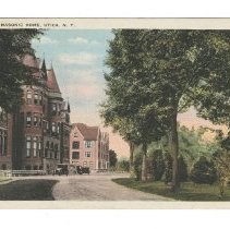Utica Masonic Home Postcard