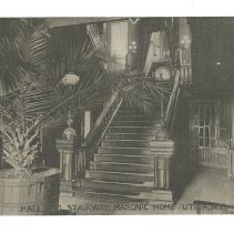 Utica Masonic Home Postcard