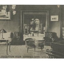 Utica Masonic Home Postcard