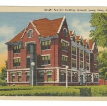 Masonic Home Knights Templar Building Postcard