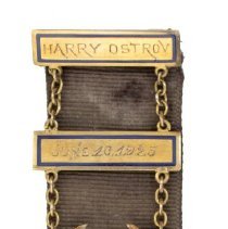 Harry Ostrov's DeMolay Medal