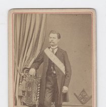 A French Mason in Masonic Regalia