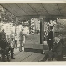The Laying Cornerstone of the Boys' Building, Masonic Home