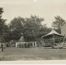 The Laying Cornerstone of the Boys' Building, Masonic Home