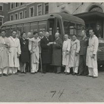 Donation to Bronx Veterans Hospital