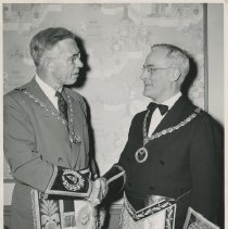 MW Gay H. Brown and RW George R. Irving