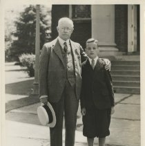 WM William J. Wiley and a boy