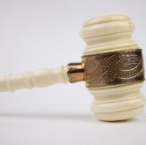 Hebron Masonic Temple Gavel