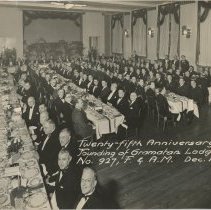 25th Anniversary of Gramatan Lodge No. 927