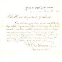 Document-Military Orders dated 6.03.1868