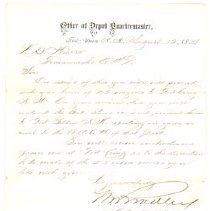 Document-Military Orders dated 8.12.1869
