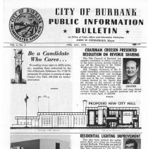 City of Burbank Public Information Bulletin April - May 1973