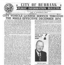 City of Burbank Pubic Information Bulletin September 1974