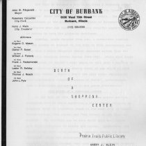 Birth of a Shopping Center