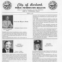 City of Burbank Public Information Bulletin, March 1978