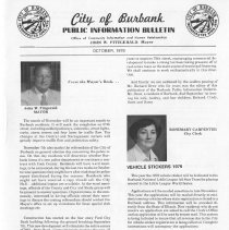City of Burbank Public Information Bulletin October 1978