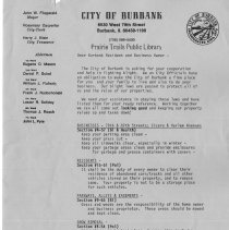 City of Burbank Blight Laws