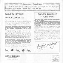 City of Burbank Public Information Bulletin December 1980