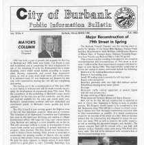 City of Butbank Public Information Bulletin Fall 1983
