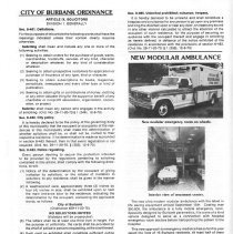 City of Burbank Public Information Bulletin October 1985