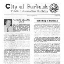 City of Burbank Public Information Bulletin October 1985